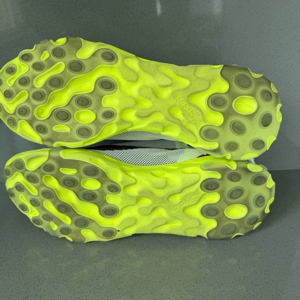 Nike React ISPA WR Platinum Volt Men's Size 11 Running Sneakers CT2692-002